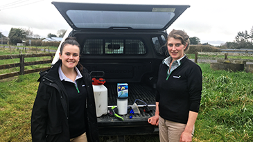 Ravensdown Agri Managers Katie Coulam and Sarah Gifford