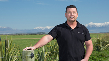 Shane Kelly, Ngāi Tahu Farming’s General Manager of Dairy. 